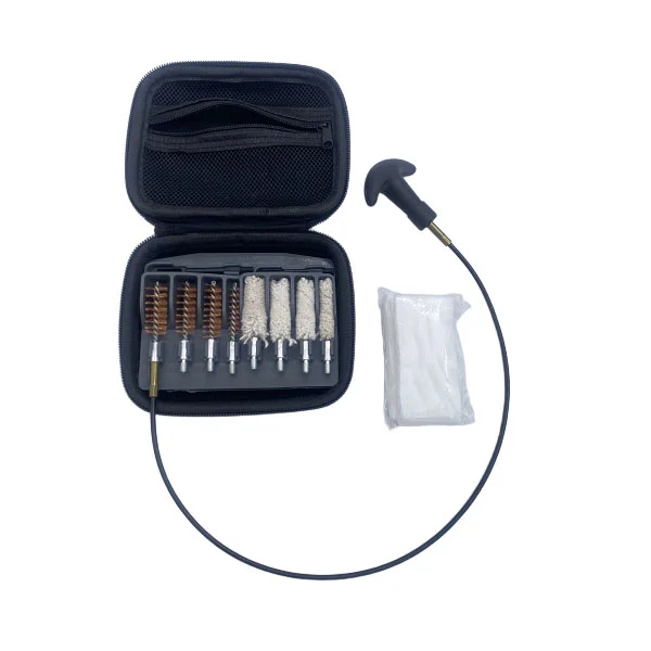 Handgun Pistol Cleaning Kit With Camo Soft Case